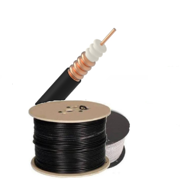 Câble Coaxial PE20 / Voo / Interelectra 75 Ohm double blindé